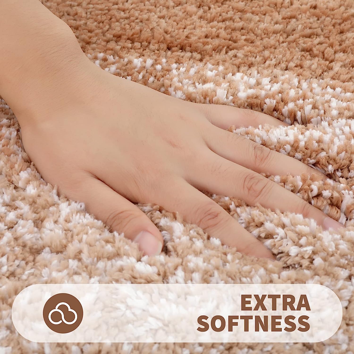 Soft and Absorbent Microfiber Bath Rugs