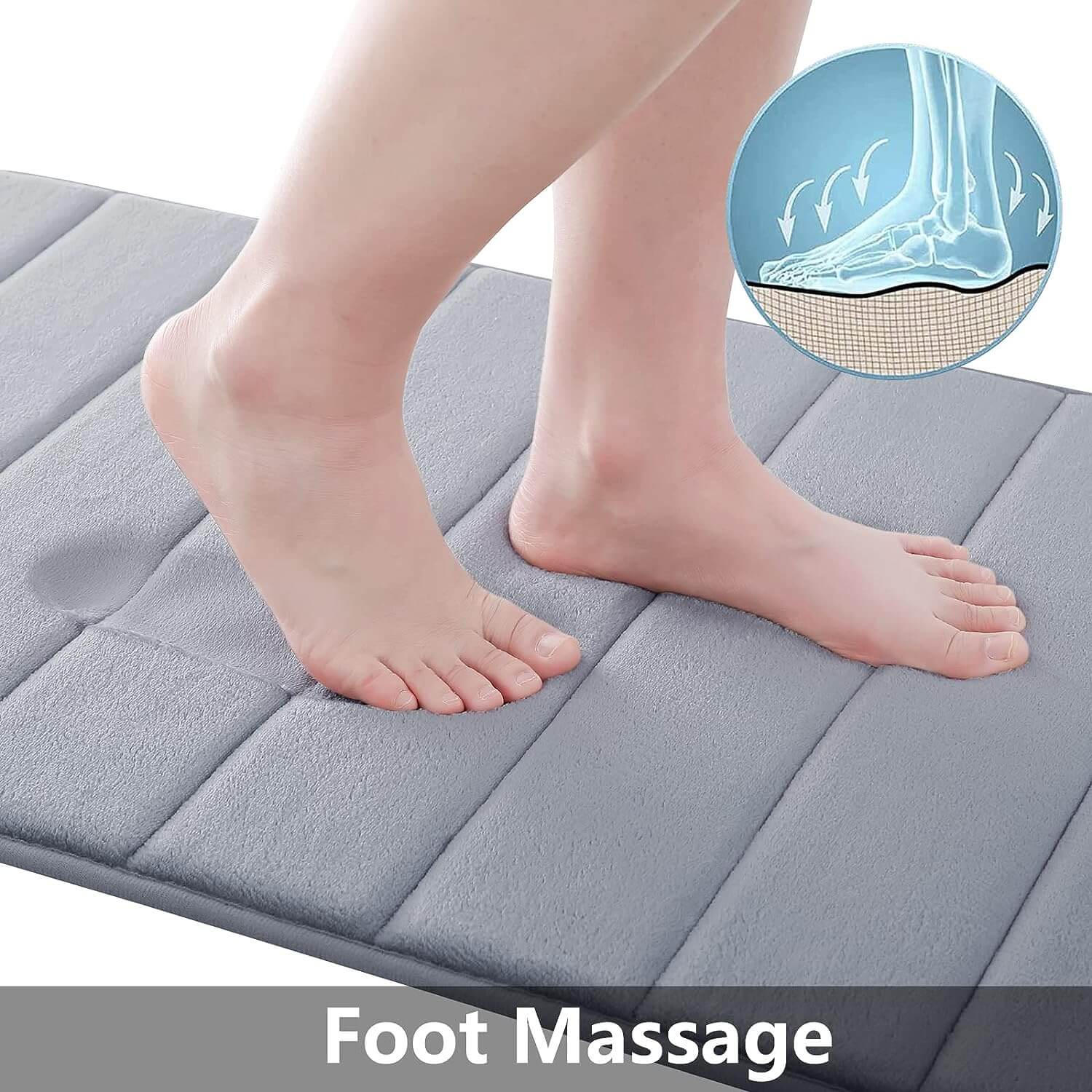 Memory Foam Bath Mat Rug