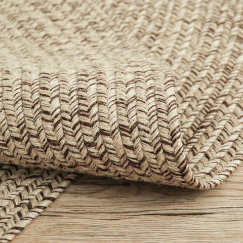 Large natural jute rug