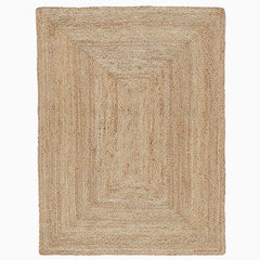 Tapis en jute personnalisé