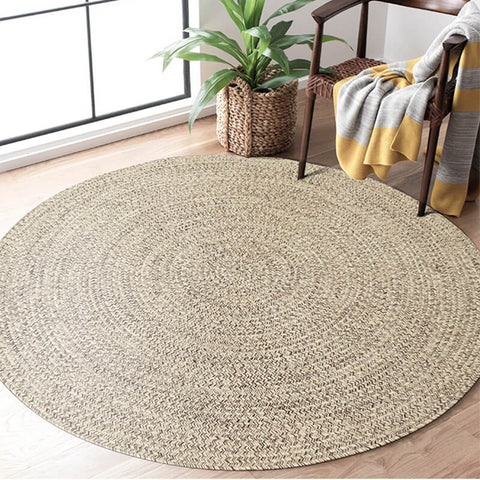 Large natural jute rug