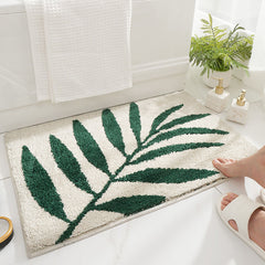 Green Bath Rug Non Slip Mat