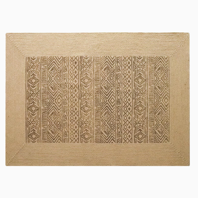 Hand Woven Jute Rug Rectangle