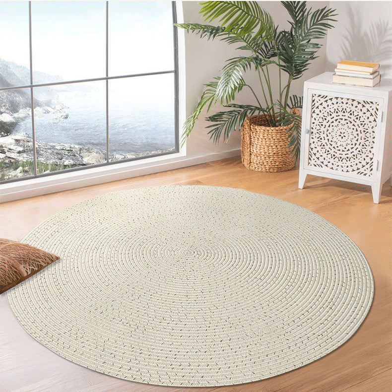 Tapis en polypropylène tressé à la main