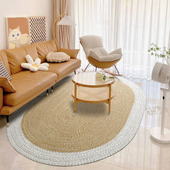 Tapis tressés en polypropylène Réversible