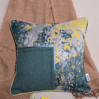 Kissenbezug aus massivem Polyester-Leinen, quadratisch, modern, dekorativer Kissenbezug für Sofa und Couch