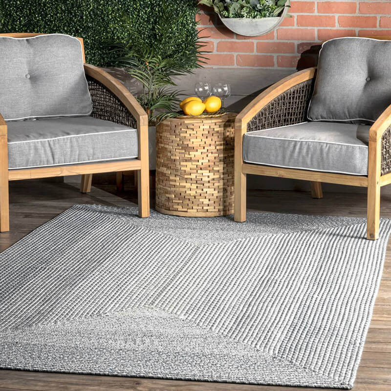 TAPIS Réversible d'Intérieur en Polypropylène