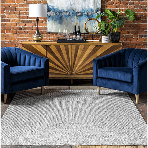 Hand-Braided Indoor/Outdoor Area Rug