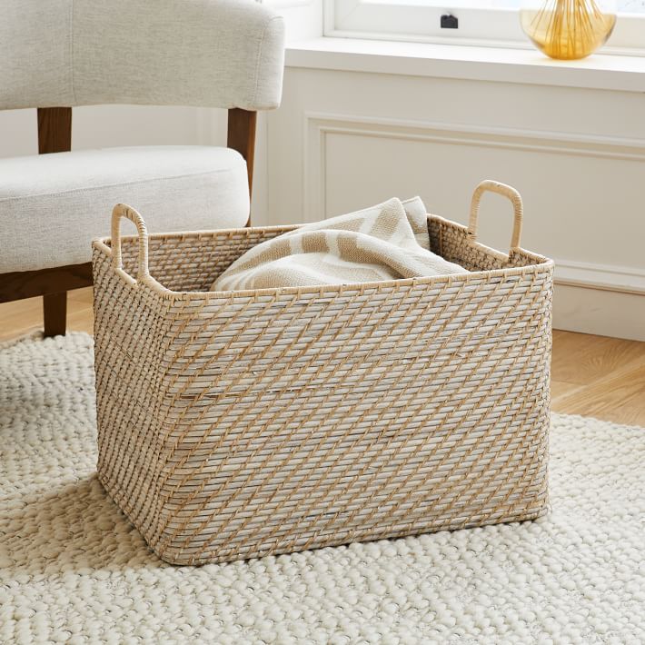 Modern Weave Rattan Baskets