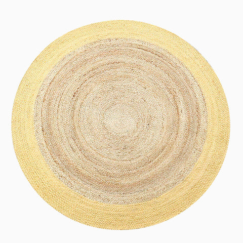 Chunky Braided Jute Round Rugs