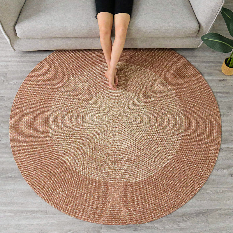 Braided Rugs Orange