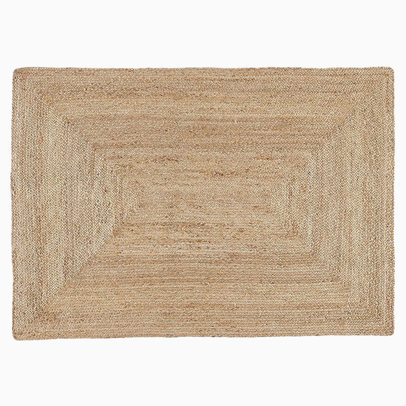 Tapis en jute personnalisé