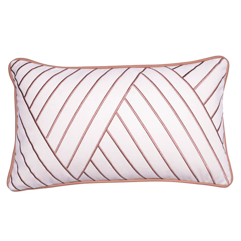 Housse de coussin géométrique décorative moderne pour canapé d'extérieur, étui pour canapé et salon