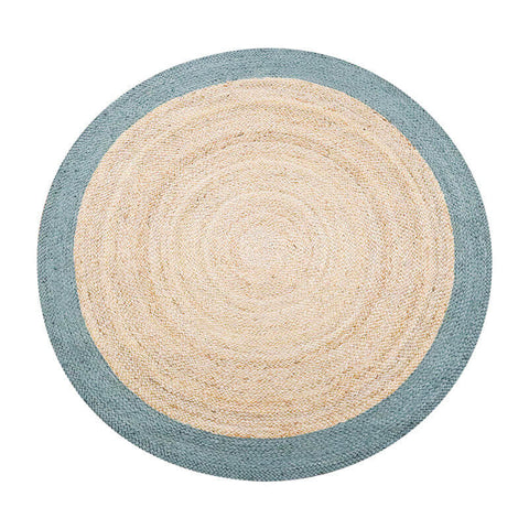 Chunky braided jute round rugs